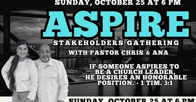 Aspire stakeholder gathering