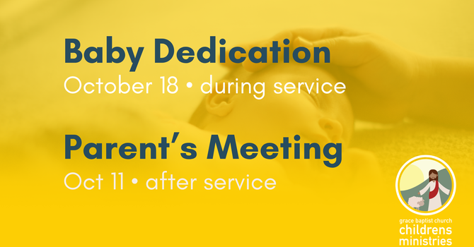 Baby Dedication