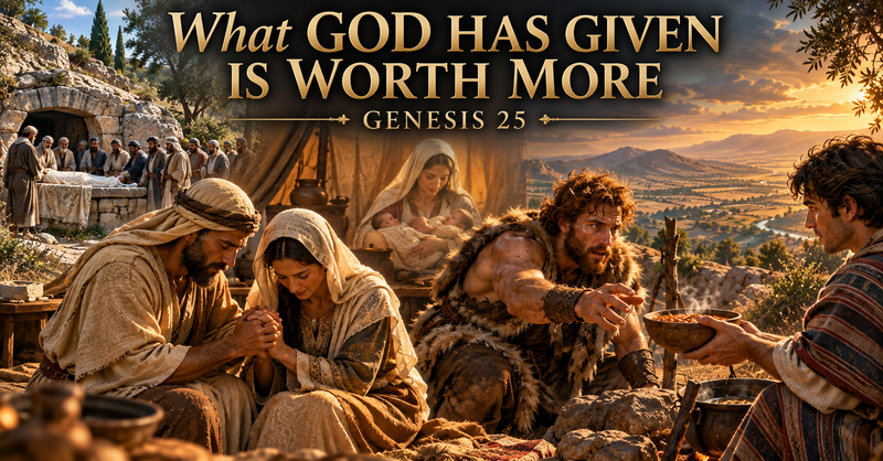 What God Has Given Is Worth More