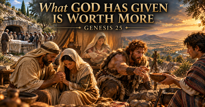 What God Has Given Is Worth More