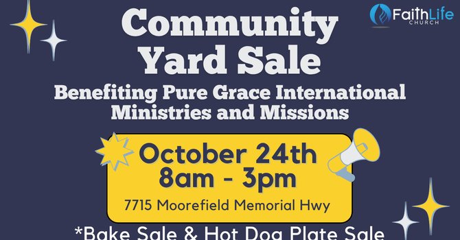 Community Yard Sale 