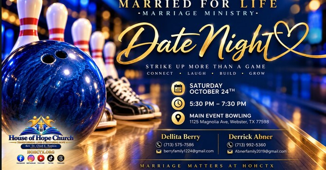 Married for Life Marriage Ministry Date Night