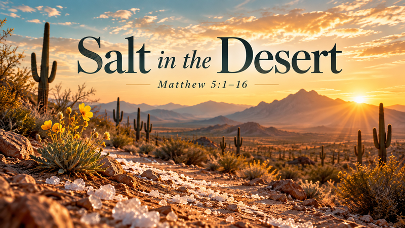“Salt in the Desert” 