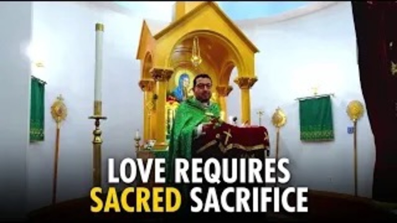Love Requires a Cross: The Sacrifice at the Heart of Love