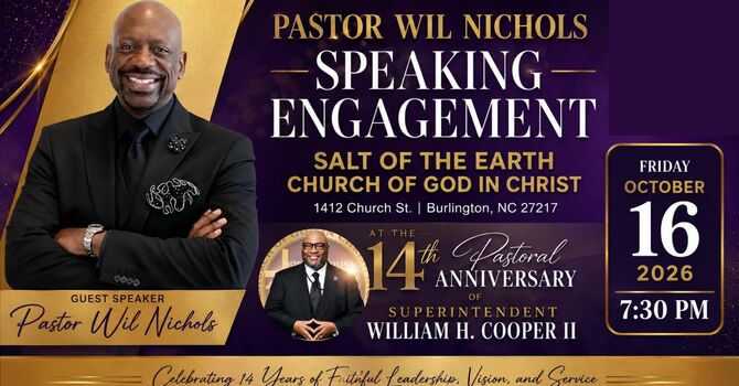 Pastor Wil's Preaching Engagement 