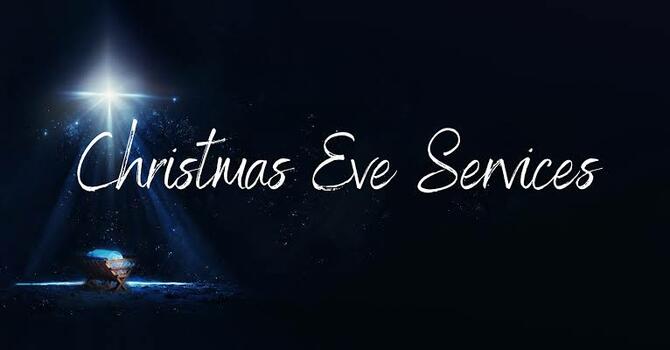 Christmas Eve Worship Scheduie Announced