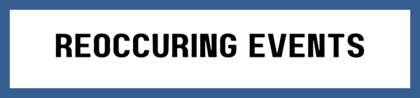 Regularly Scheduled Events