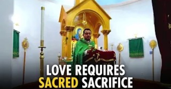 Love Requires a Cross: The Sacrifice at the Heart of Love