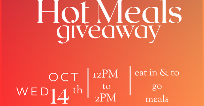 FREE MEALS image
