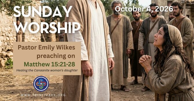 Sunday Sermon, October 4, 2026