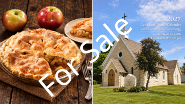 Pies and 2027 Church Calendars