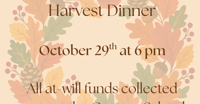 Harvest Dinner