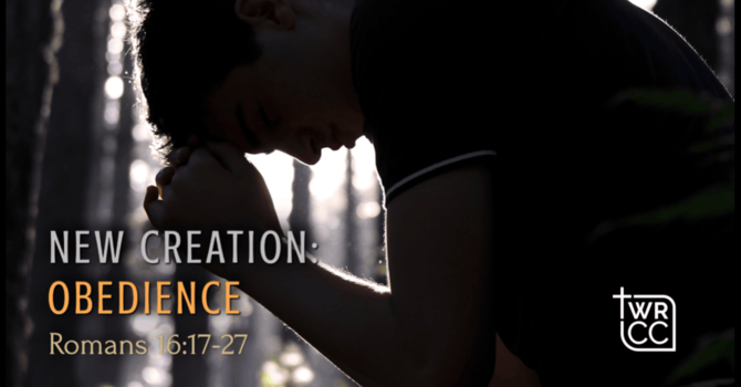 New Creation: Obedience