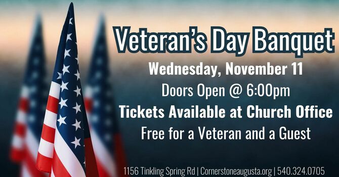 Veteran's Day Banquet