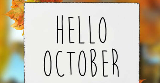 October Newsletter image