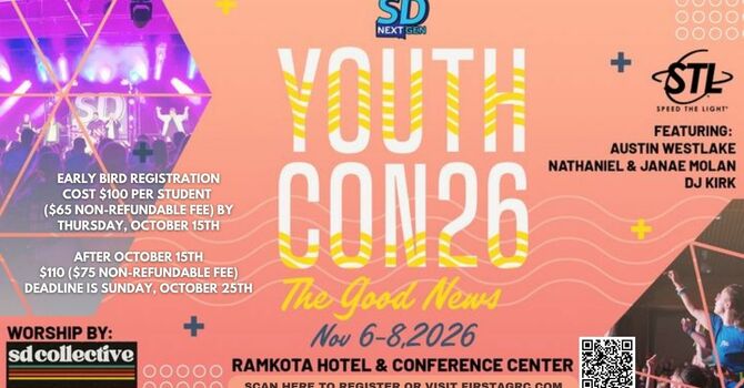 Registration Deadline / Youth Con 2026