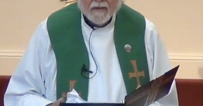 Installation of The Rev. Houck as Pastor Emeritus