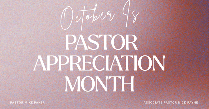 Pastor Recognition Service