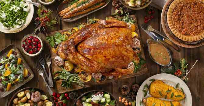 Thanksgiving Food Giveaway