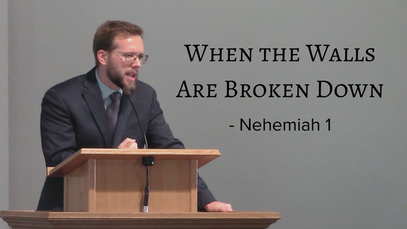 When the Walls Are Broken Down