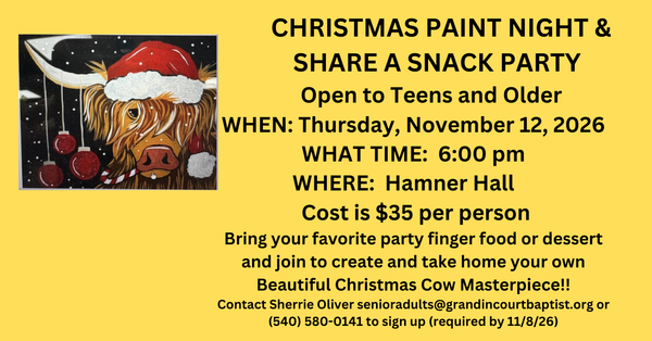 Paint Night! 