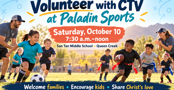 Volunteer with CTV at Paladin Sports image