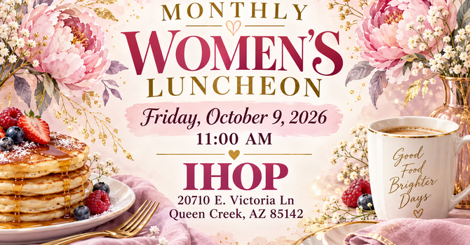October Monthly Women’s Luncheon image