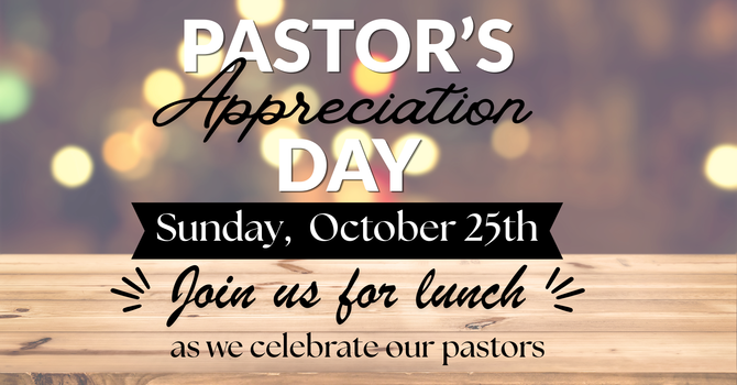 Pastor Appreciation Day