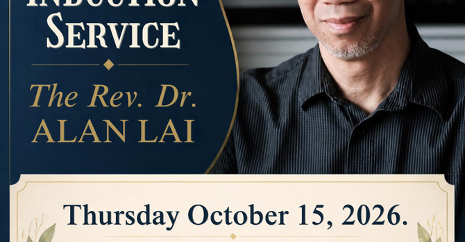 Induction Service for The Rev. Dr. Alan Lai