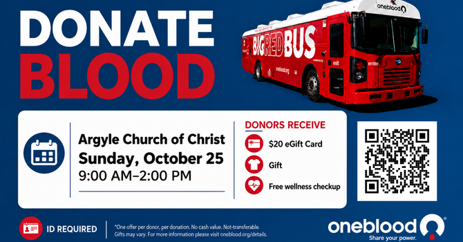One Blood- Blood Drive