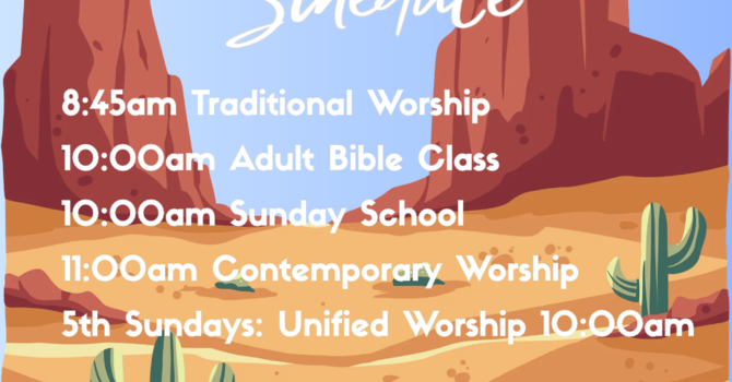Worship Schedule 