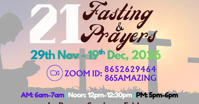 End of Year 21 Days Fasting & Prayers