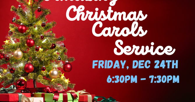 Amazing Christmas Carols Service