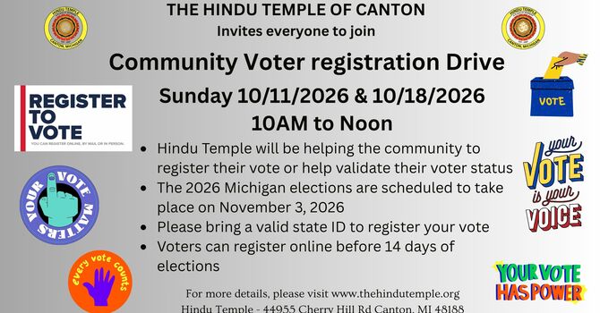 Community Voter registration Drive