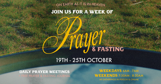Heaven On Earth Weekday Prayer