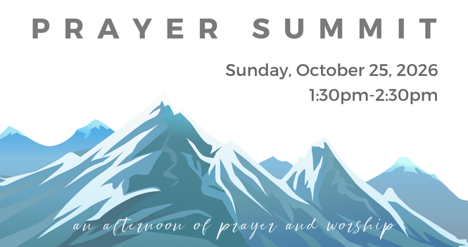 祈禱高峰會 Prayer Summit - Oct2026