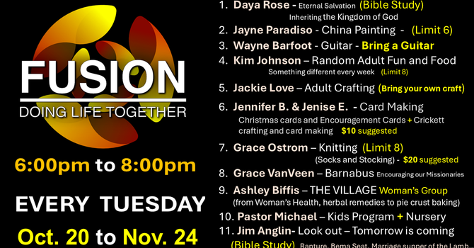 FUSION Family Fun Night