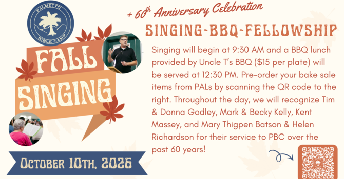 PBC Fall Singing 