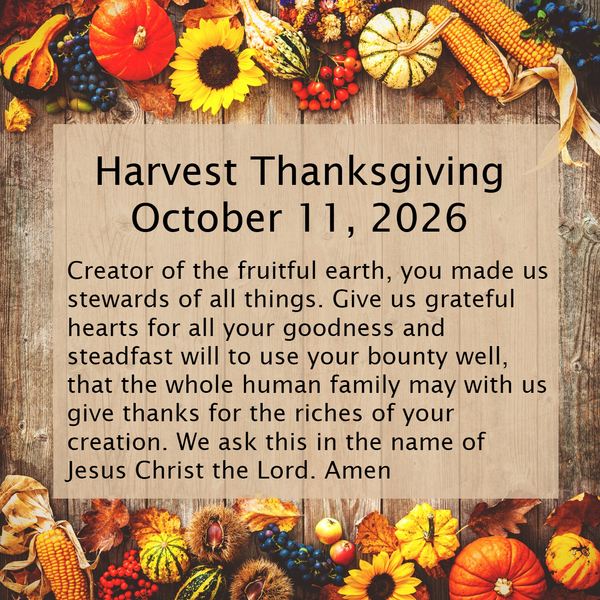 Harvest Thanksgiving