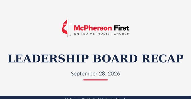 Leadership Board Recap: September 2026