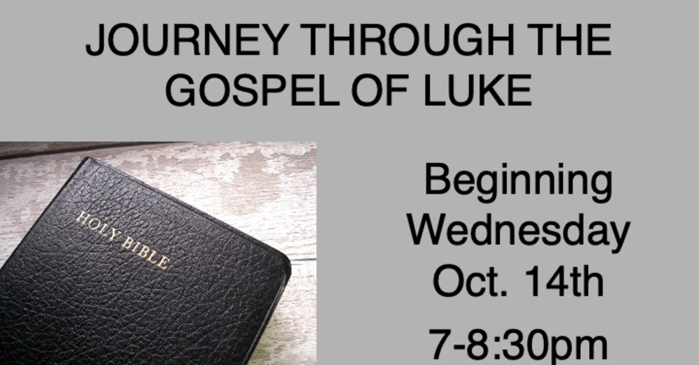 Journey Through The Gospel Of Luke