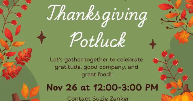 Thanksgiving Pot Luck