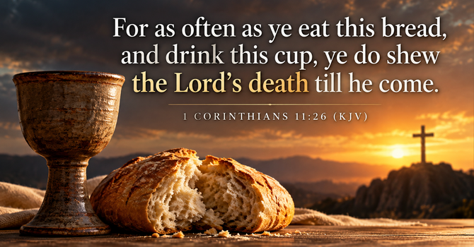 What is Communion actually for? image