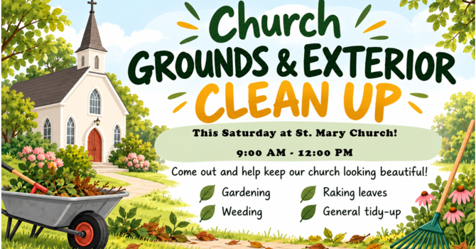 Church Grounds Clean Up