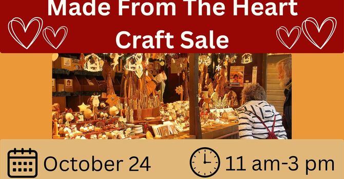 Made From The Heart Craft Sale