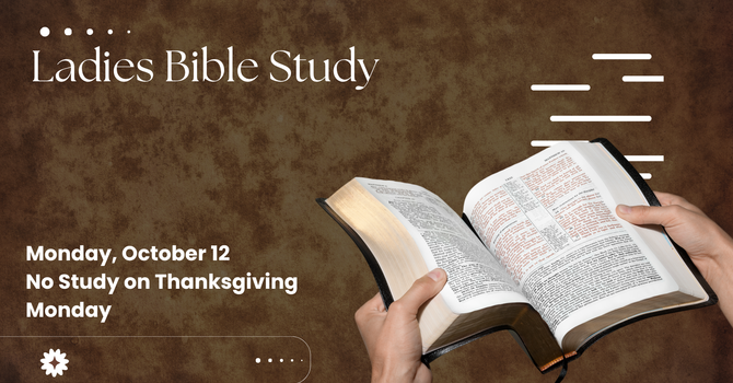 Ladies Bible Study
