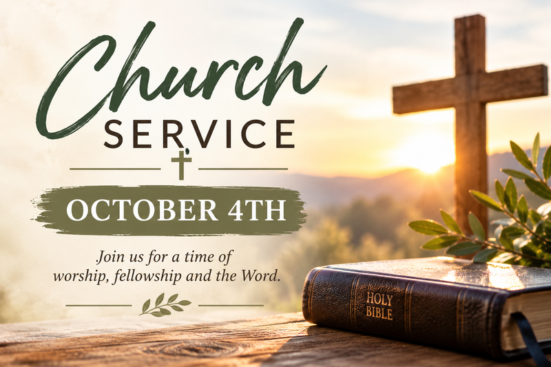 October 4th 2026 Service 