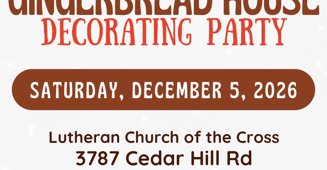 GingerBread House Event