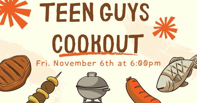 Teen Guys Cookout