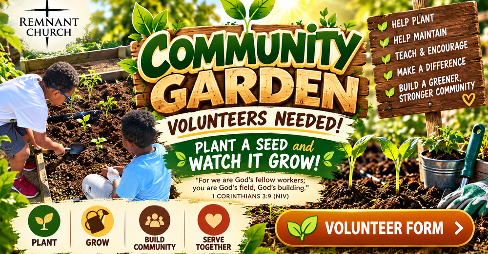  Plant a Seed. Grow a Community!